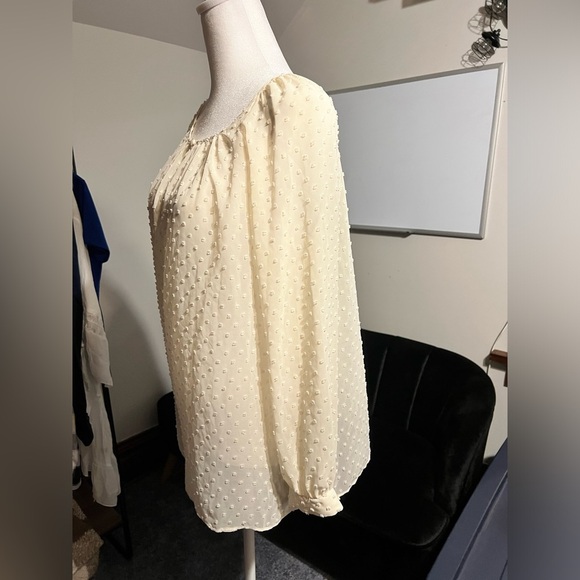 #006 Polka Dot Print Blouse - Picture 2 of 6